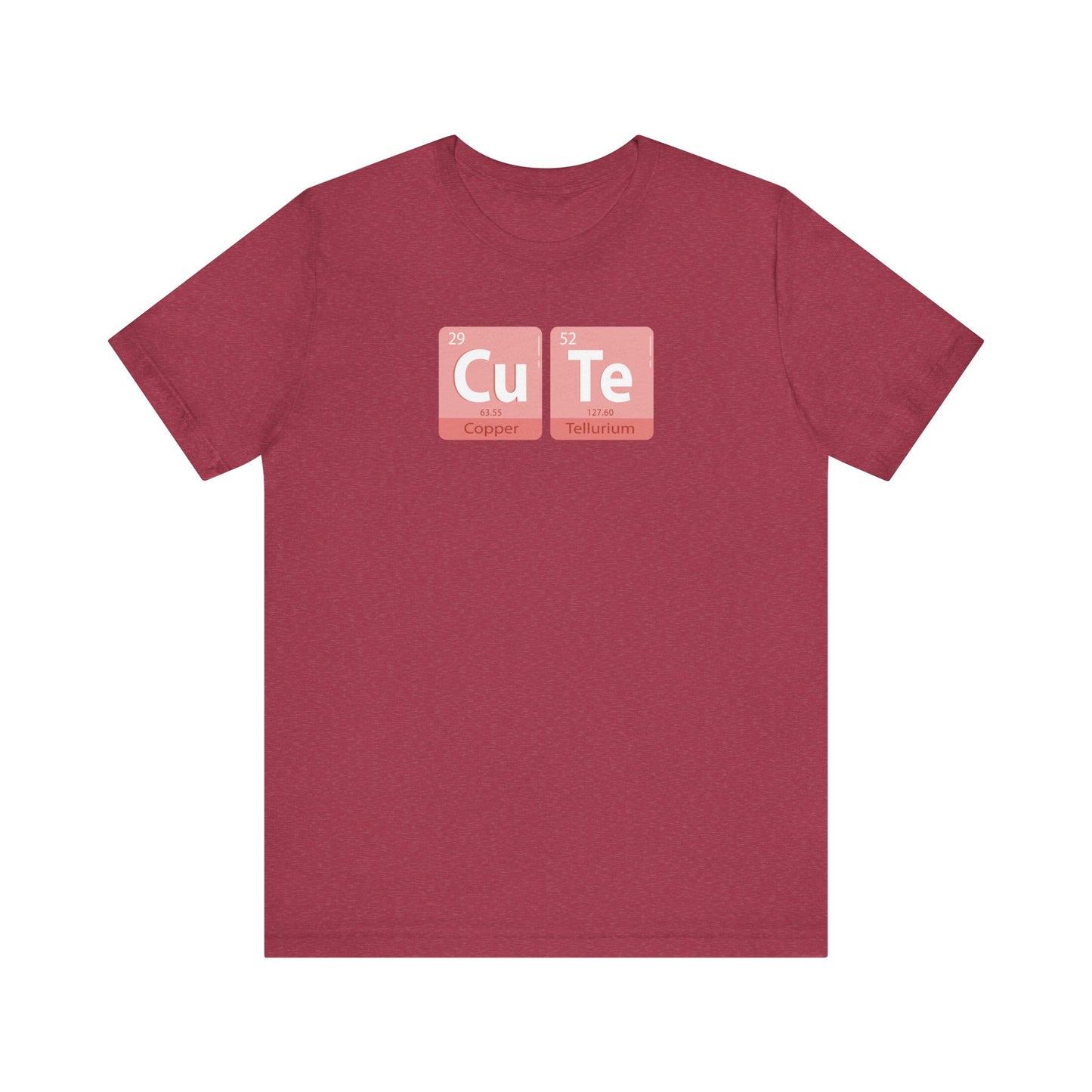 Cute Periodic Table Jersey Short Sleeve Tee