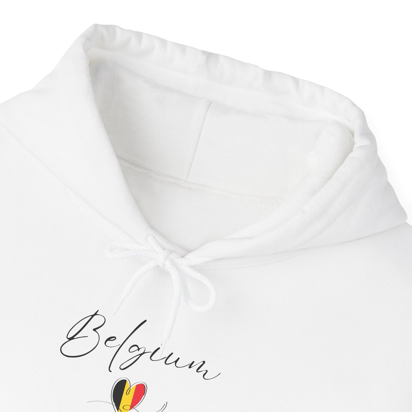 Belgium Flag Unisex Heavy Blend™ Hooded Sweatshirt