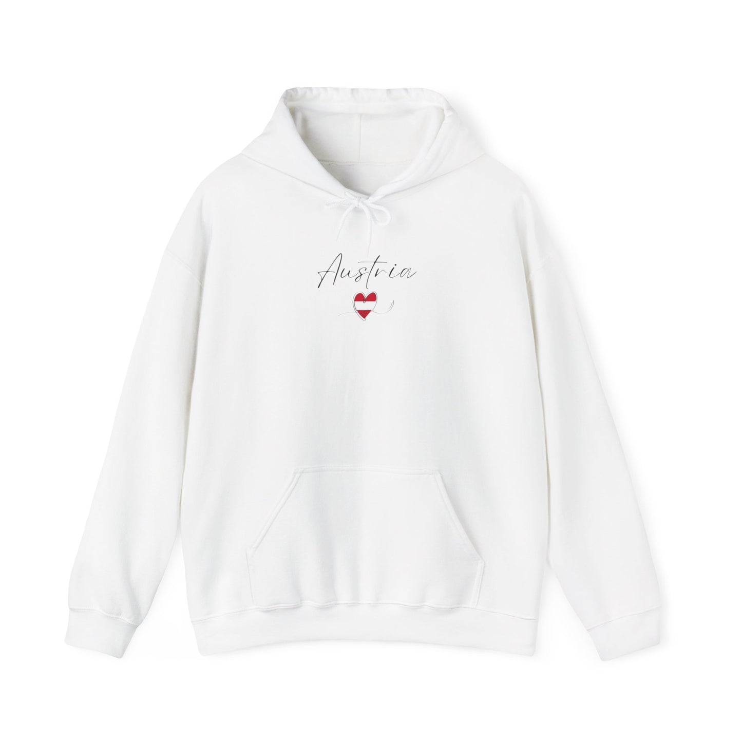 Austrian Flag Unisex Heavy Blend™ Hooded Sweatshirt