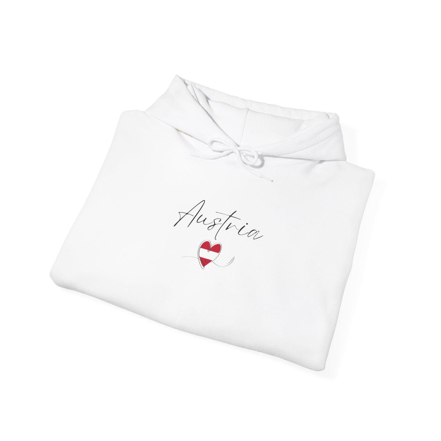 Austrian Flag Unisex Heavy Blend™ Hooded Sweatshirt