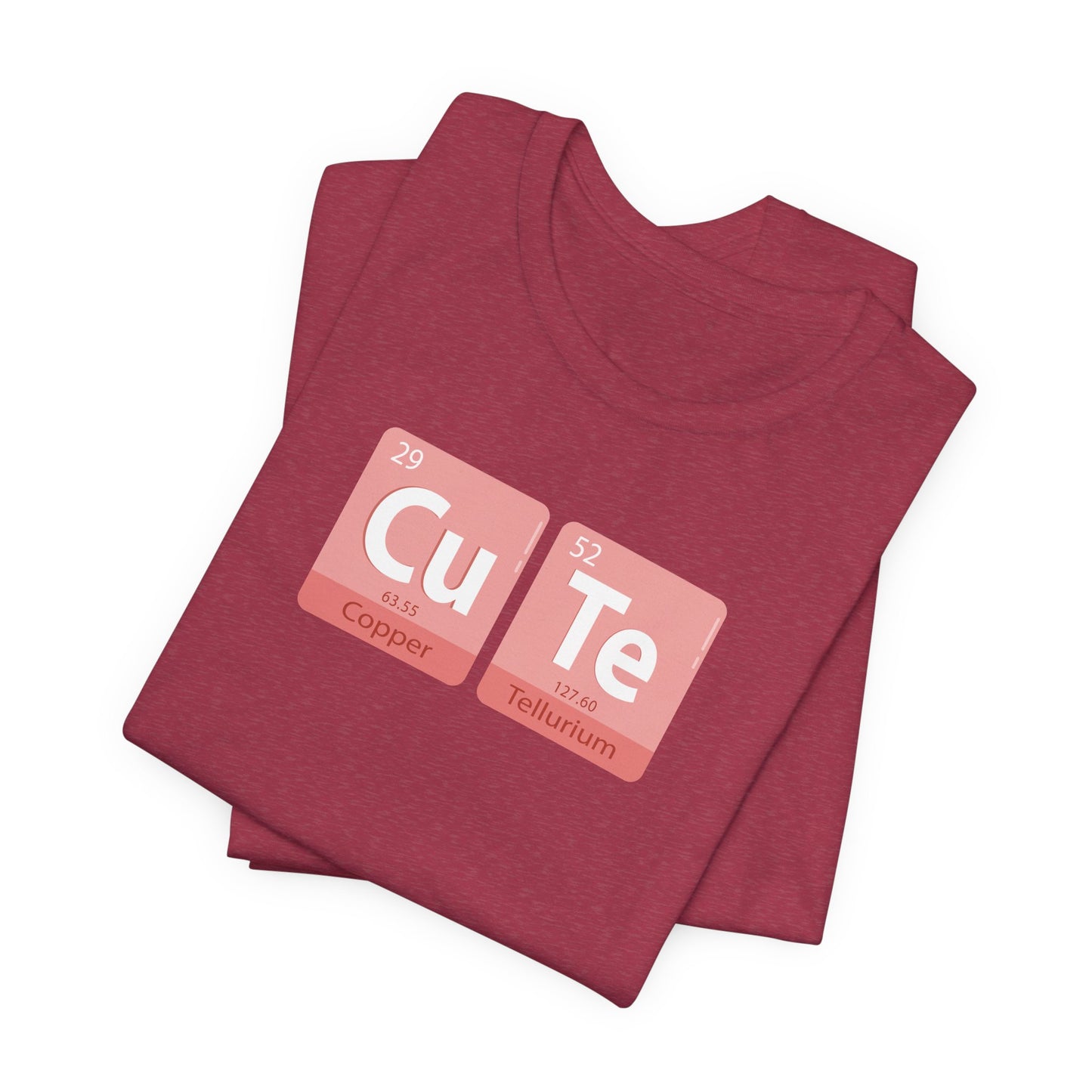 Cute Periodic Table Jersey Short Sleeve Tee