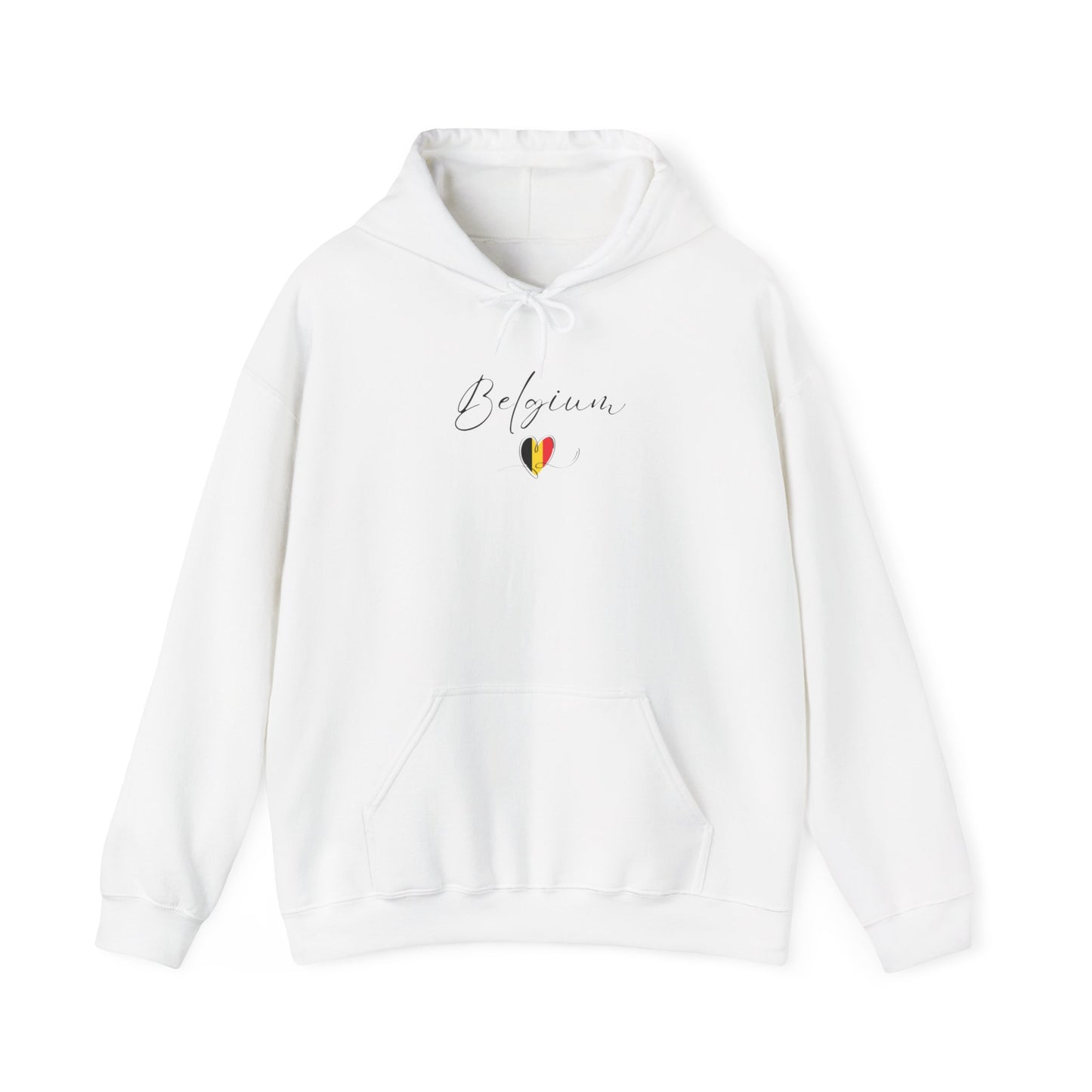 Belgium Flag Unisex Heavy Blend™ Hooded Sweatshirt