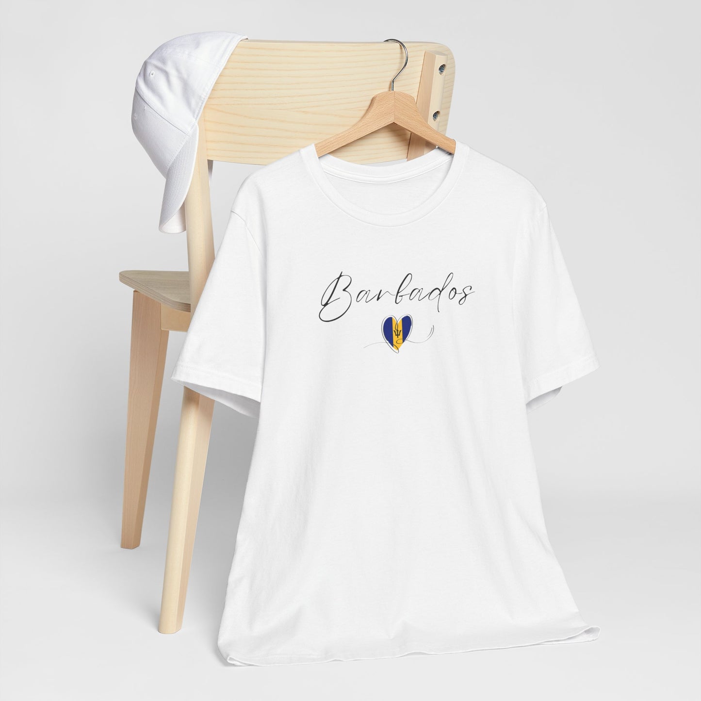 Barbados Flag Unisex Jersey Short Sleeve Tee