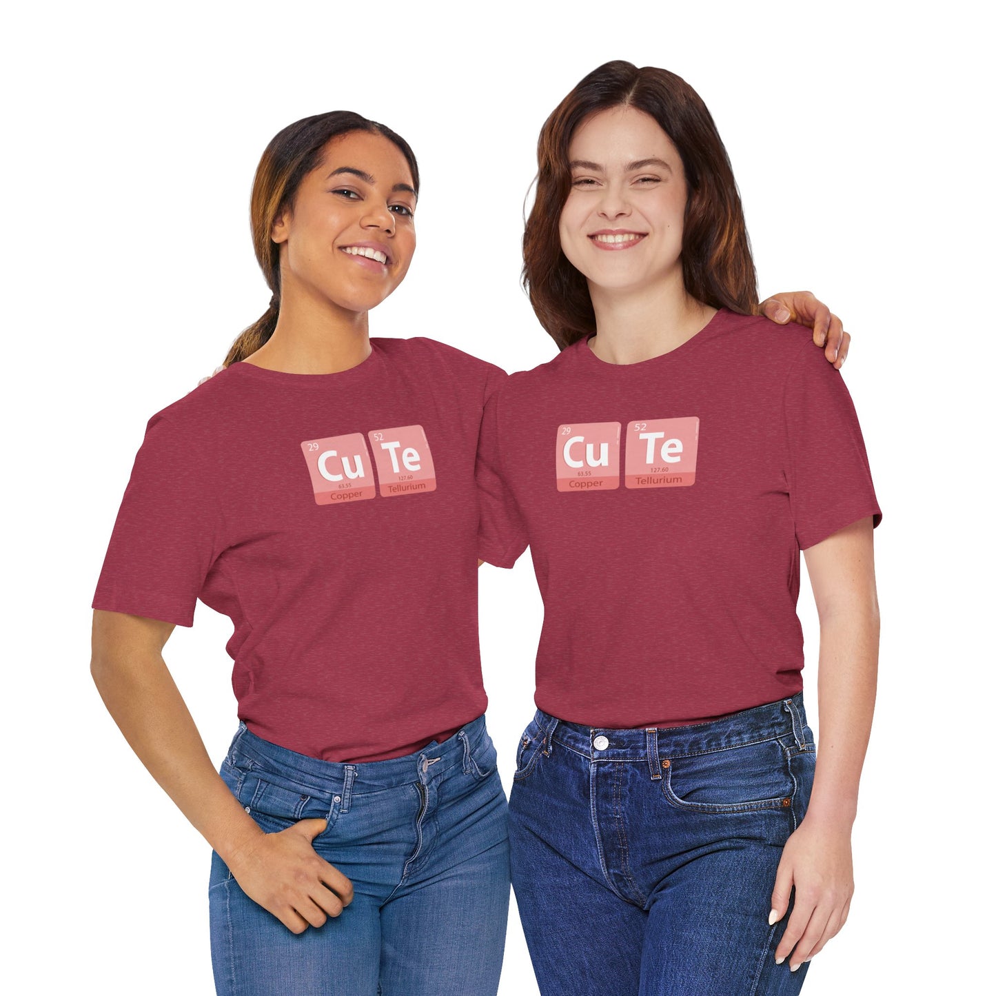 Cute Periodic Table Jersey Short Sleeve Tee