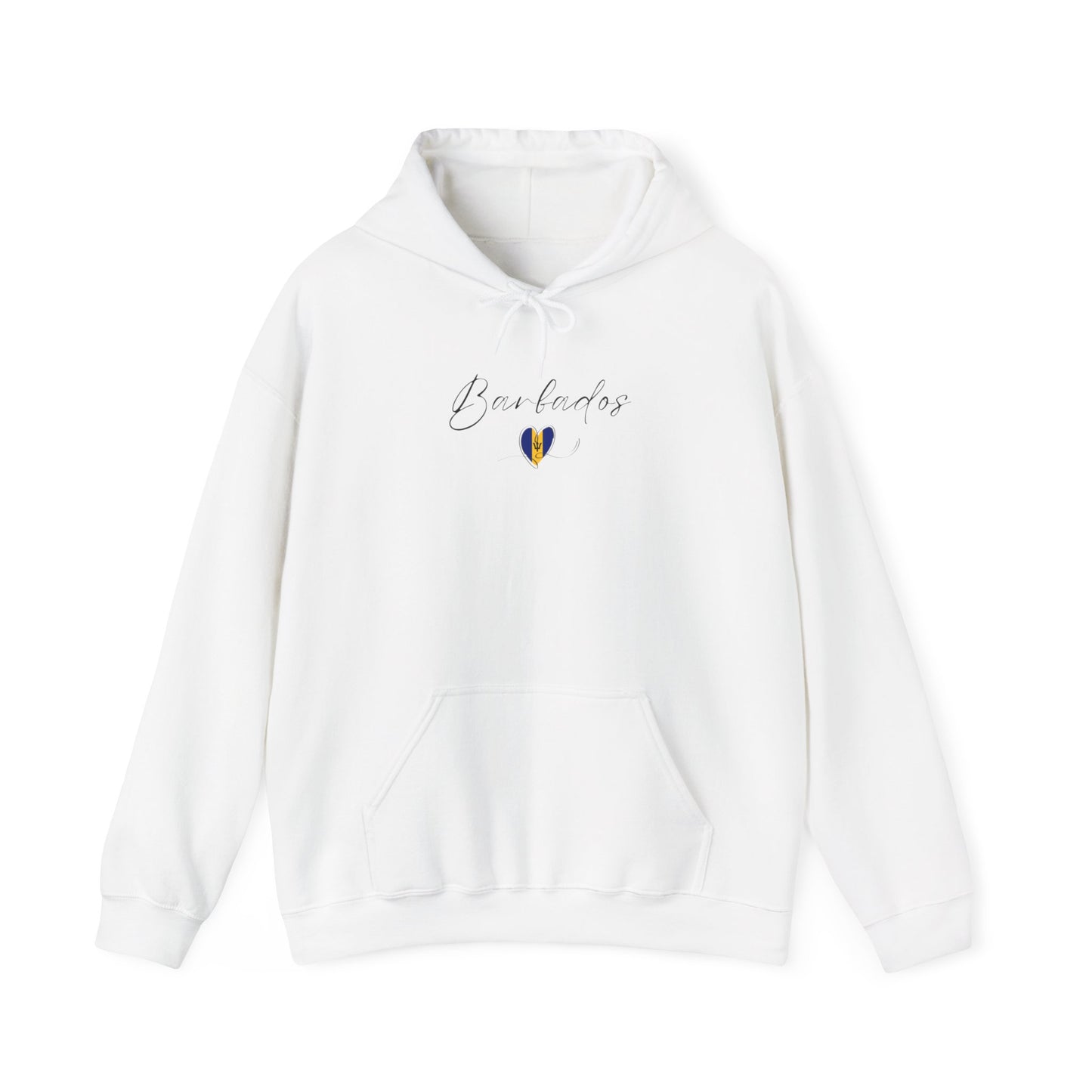 Barbados Flag Unisex Heavy Blend™ Hooded Sweatshirt