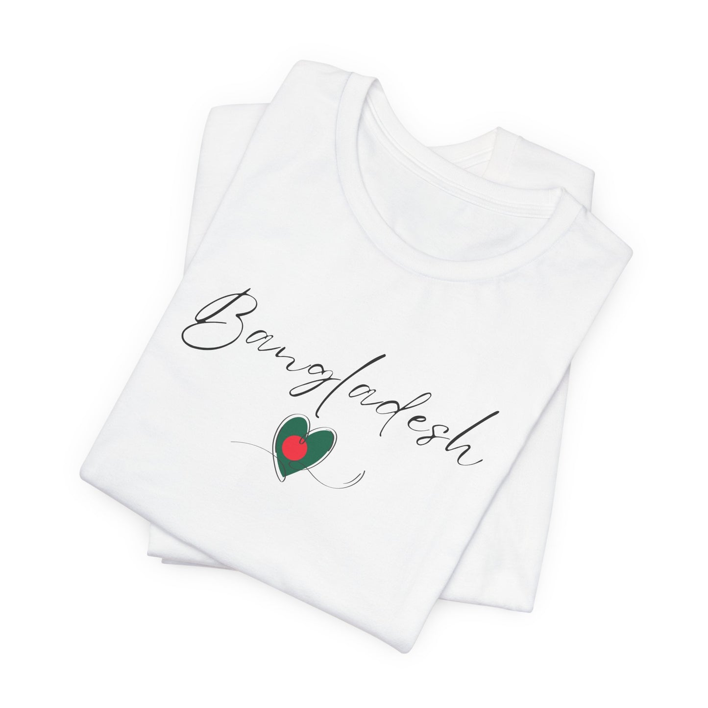 Bangladesh Flag Unisex Jersey Short Sleeve Tee