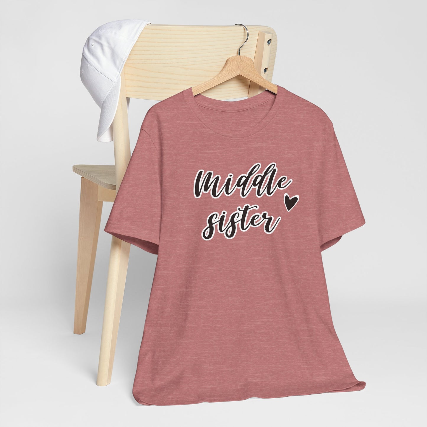 Middle Sister Jersey Short Sleeve Tee