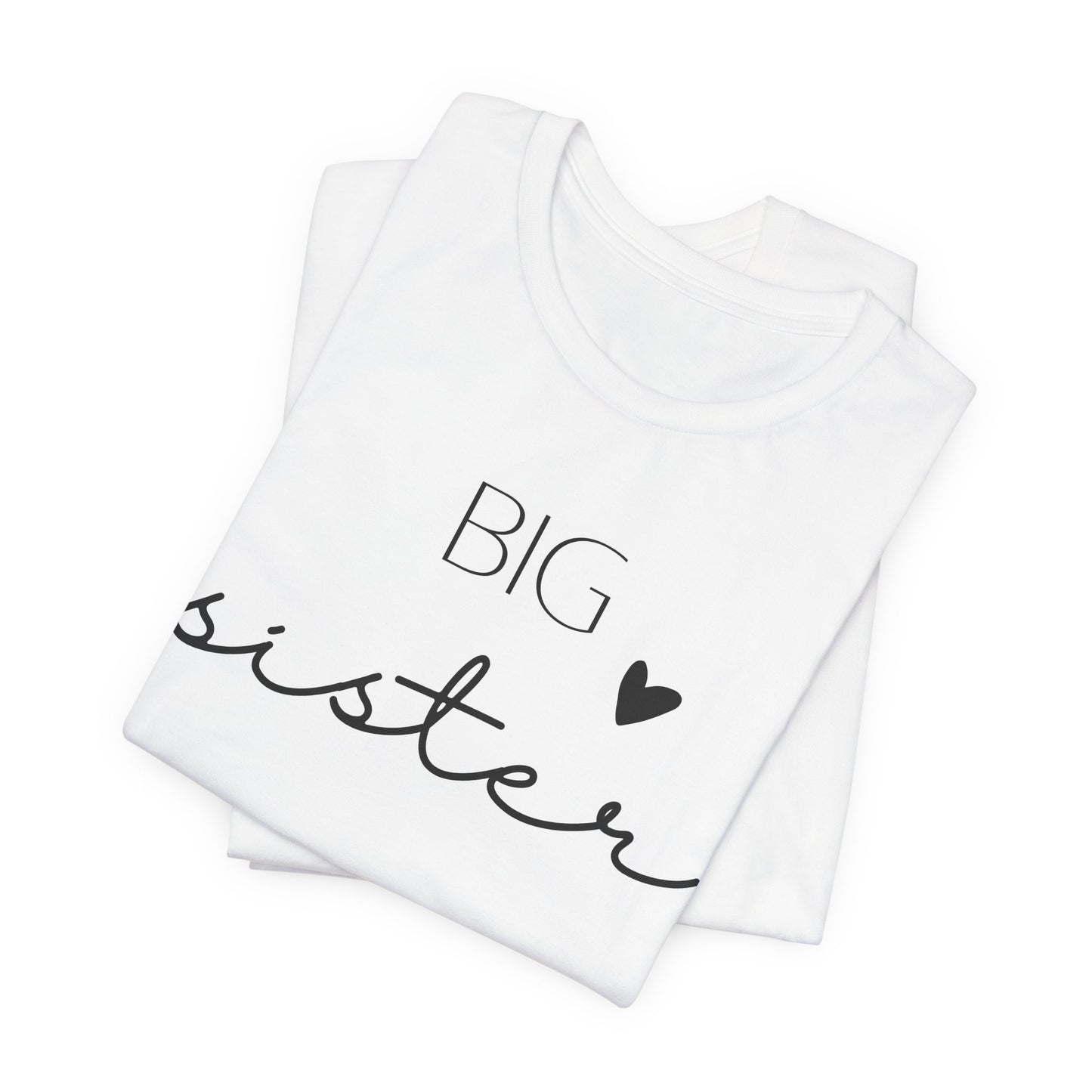 Big Sister Jersey Short Sleeve Tee