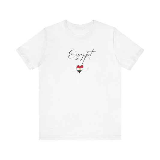 Egypt Flag Unisex Jersey Short Sleeve Tee