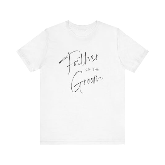 Father of the Groom Jersey Short Sleeve Tee