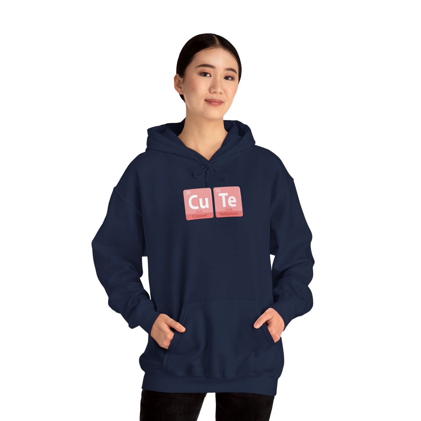 Cute Periodic Table Heavy Blend™ Hooded Sweatshirt