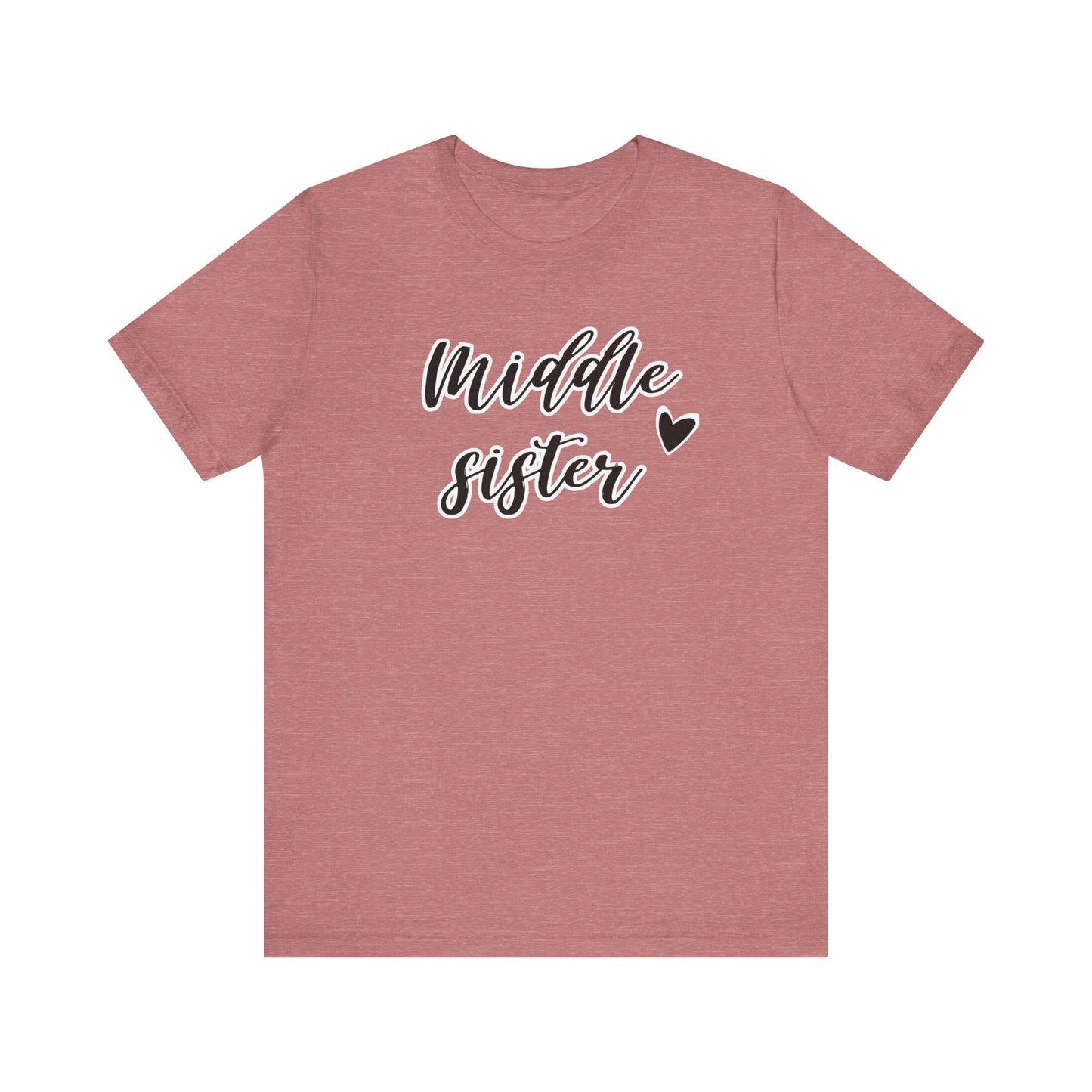 Middle Sister Jersey Short Sleeve Tee