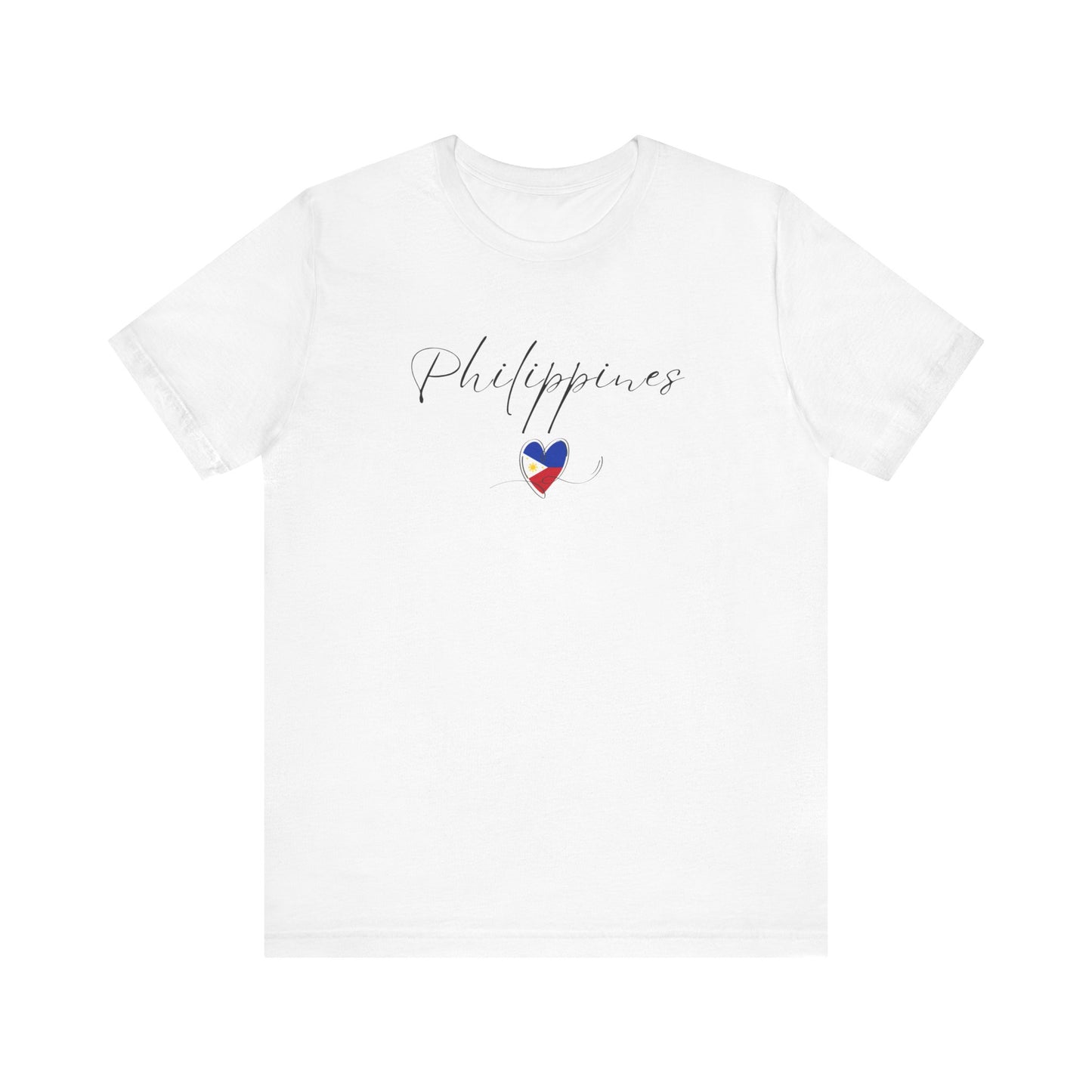 Philippines Flag Unisex Jersey Short Sleeve Tee