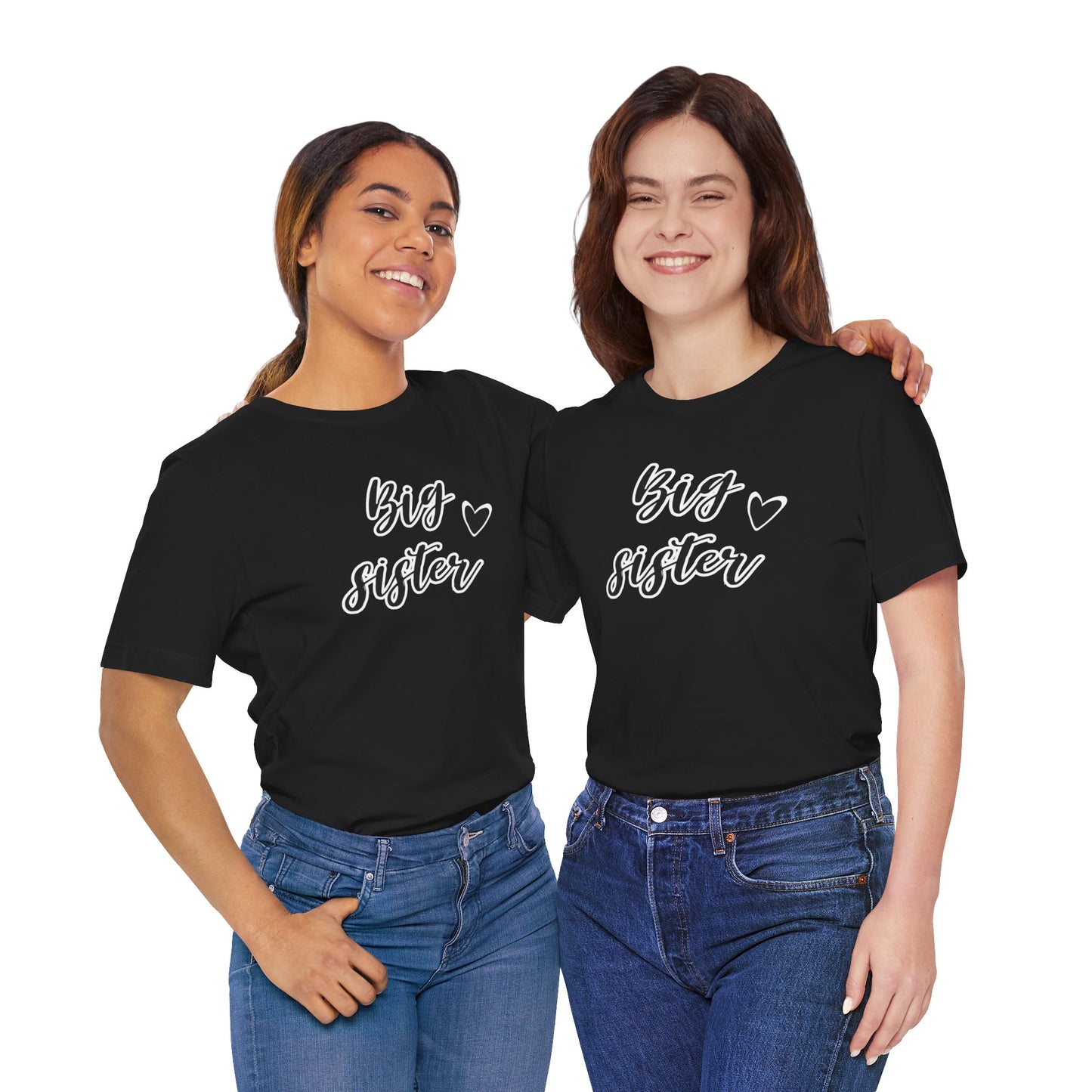 Big Sister Jersey Short Sleeve Tee