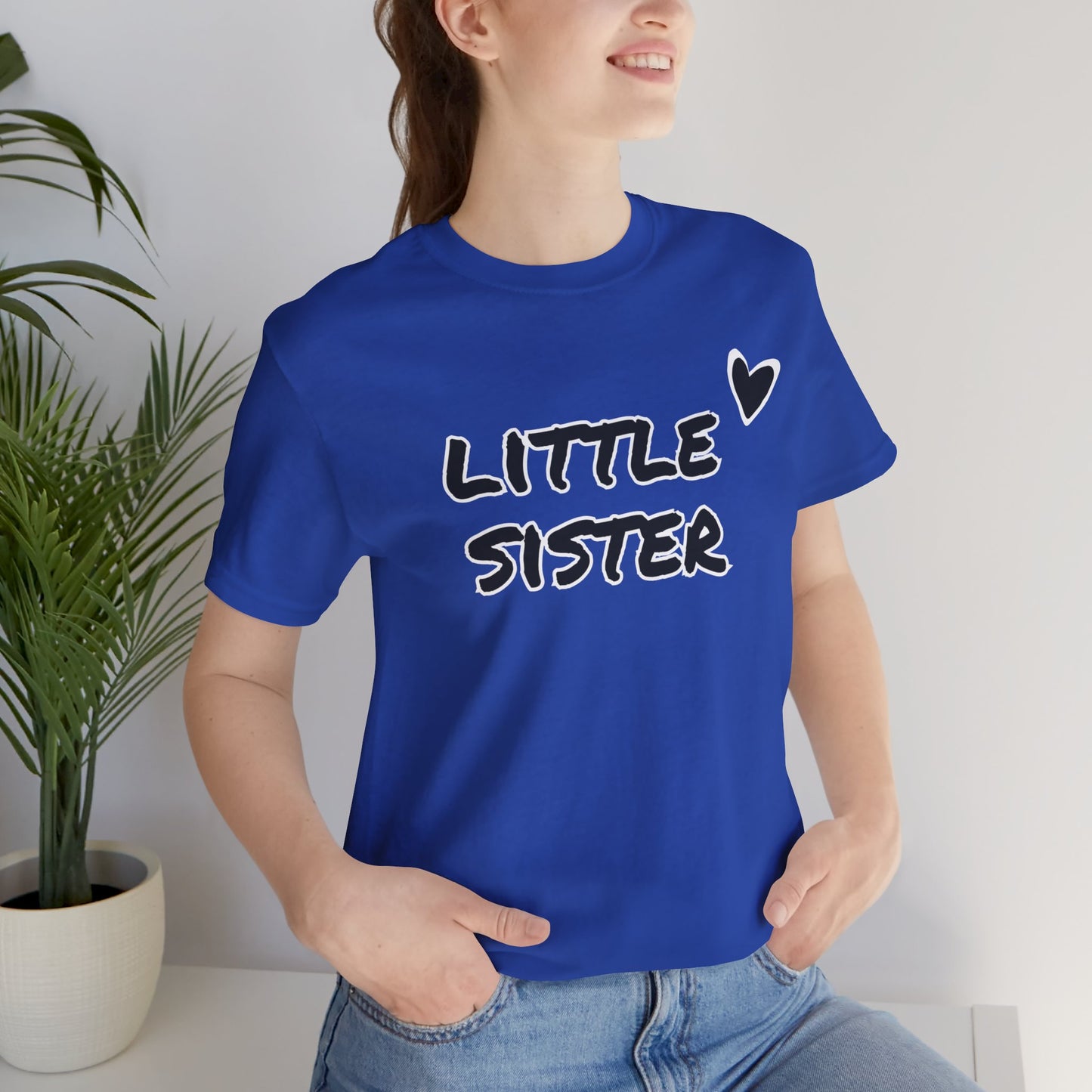 Little Sister Jersey Short Sleeve Tee
