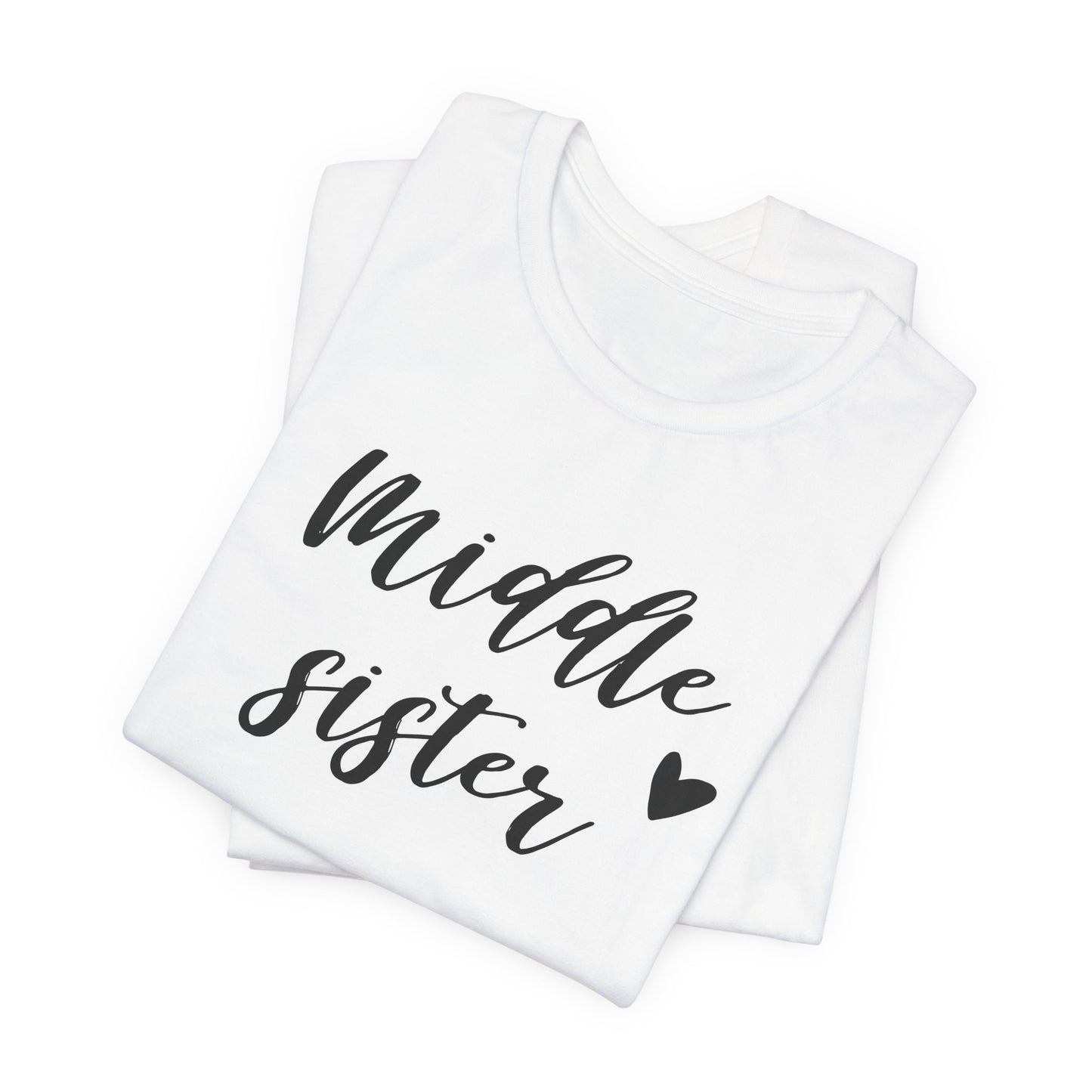 Middle Sister Jersey Short Sleeve Tee