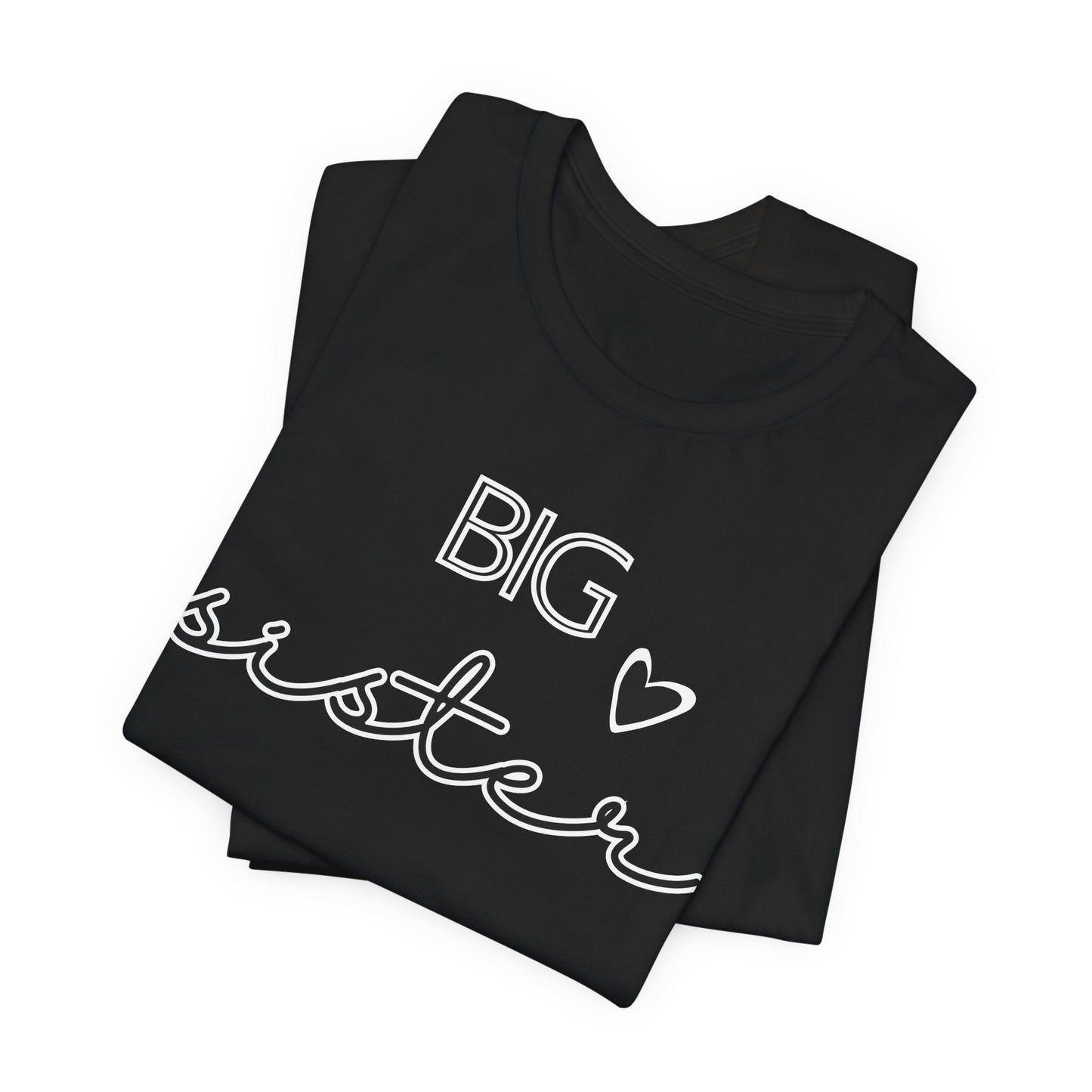 Big Sister Jersey Short Sleeve Tee