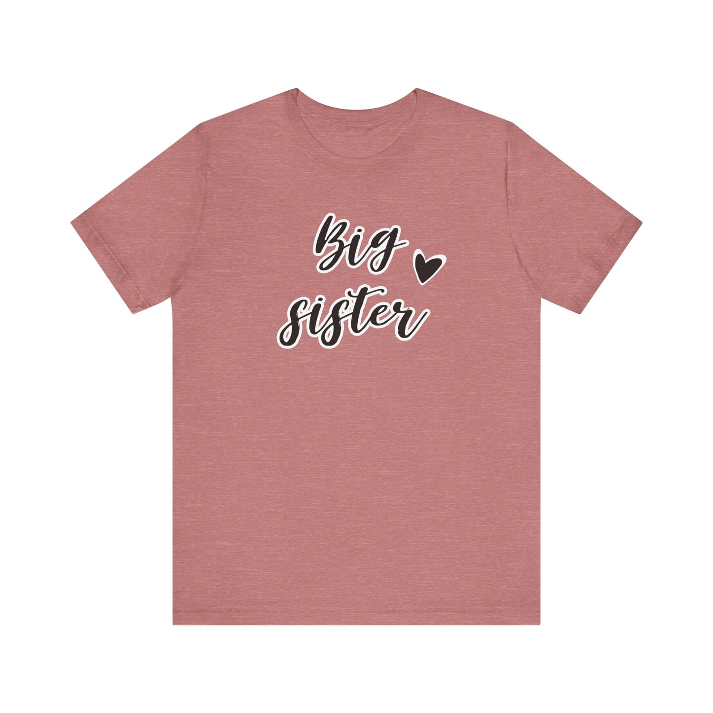 Big Sister Jersey Short Sleeve Tee