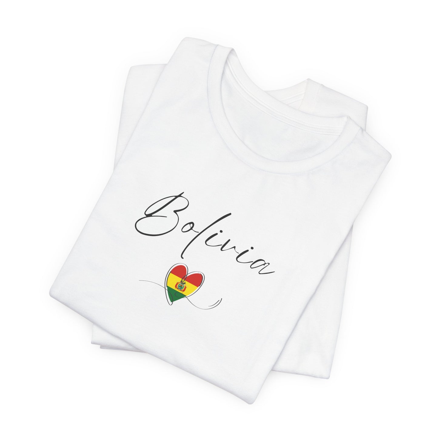 Bolivia Flag Unisex Jersey Short Sleeve Tee