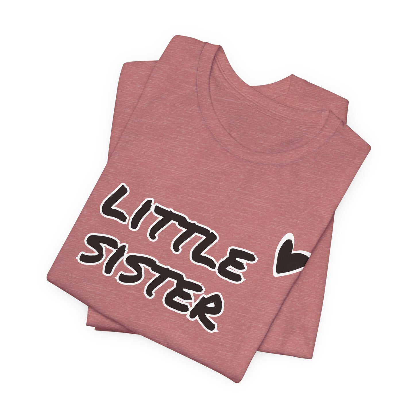 Little Sister Jersey Short Sleeve Tee