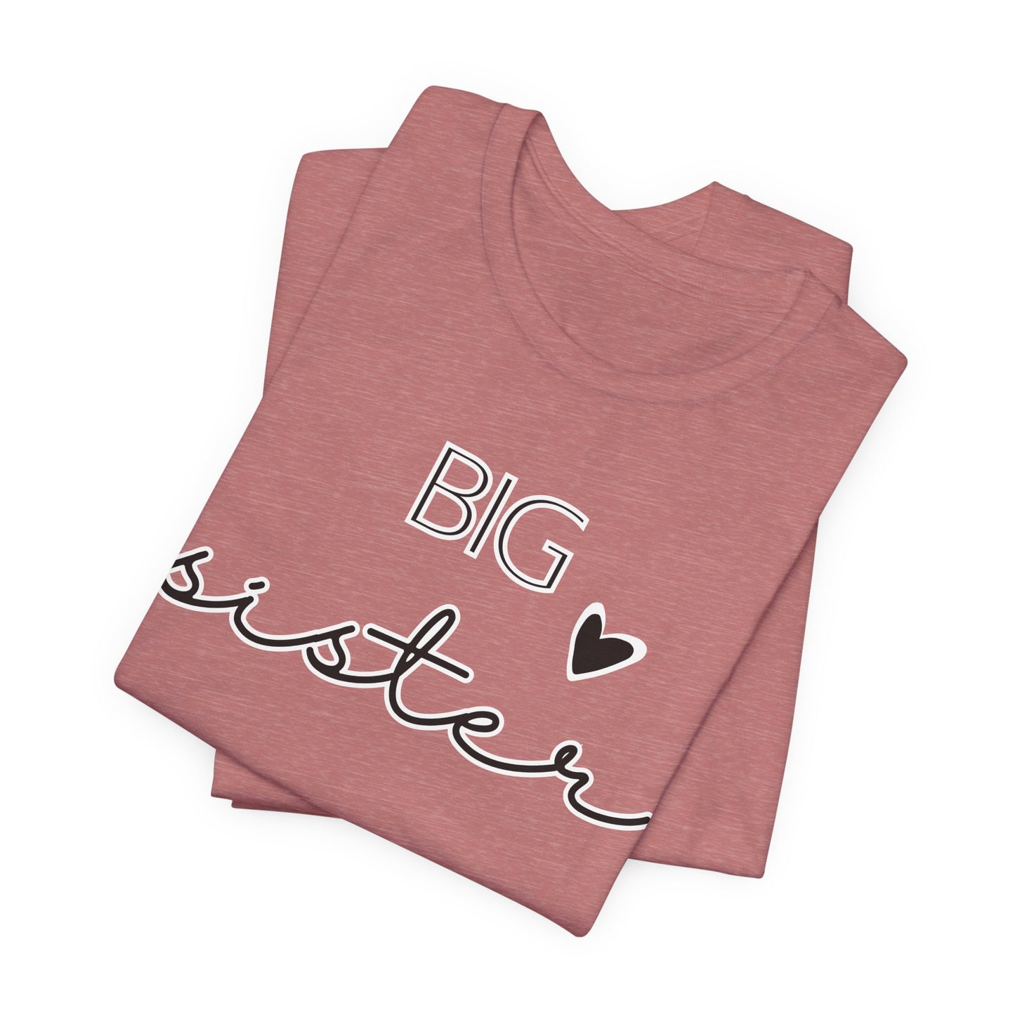 Big Sister Jersey Short Sleeve Tee