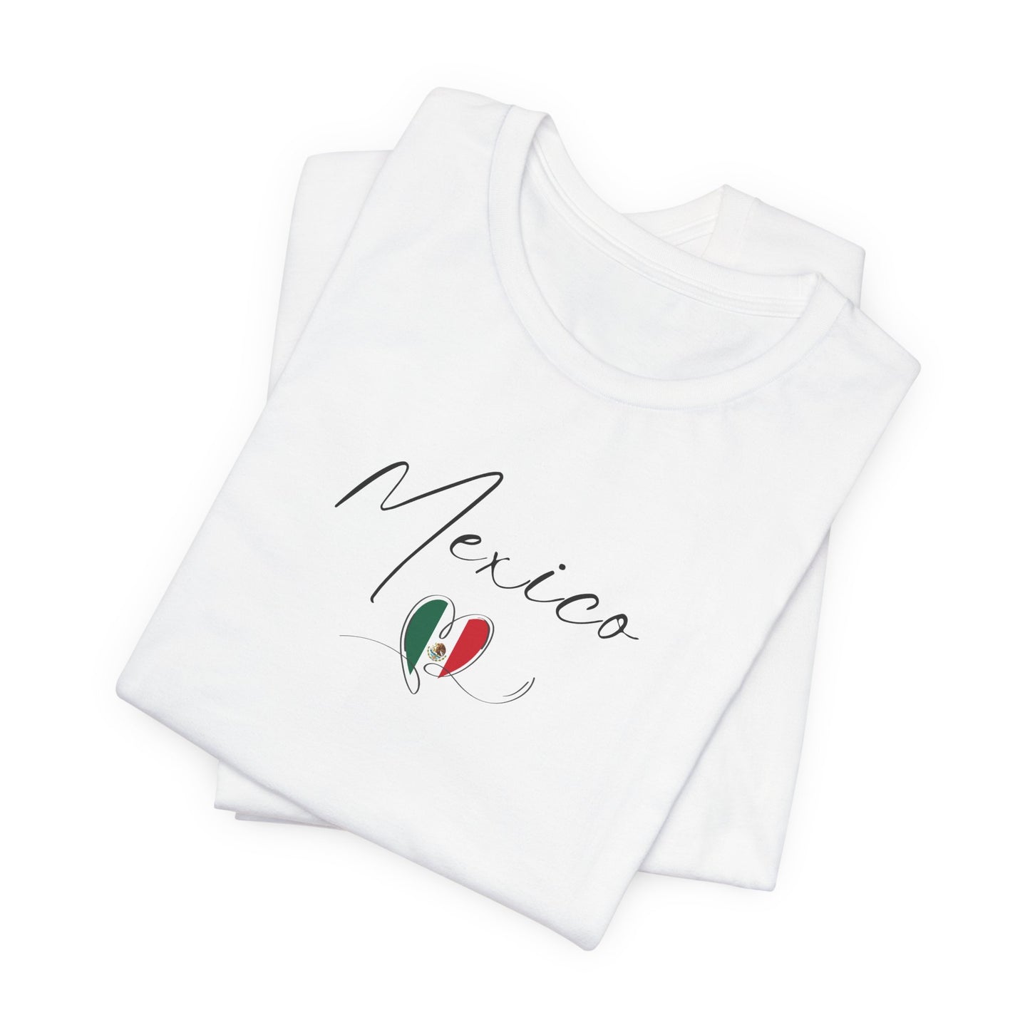 Mexico Flag Unisex Jersey Short Sleeve Tee