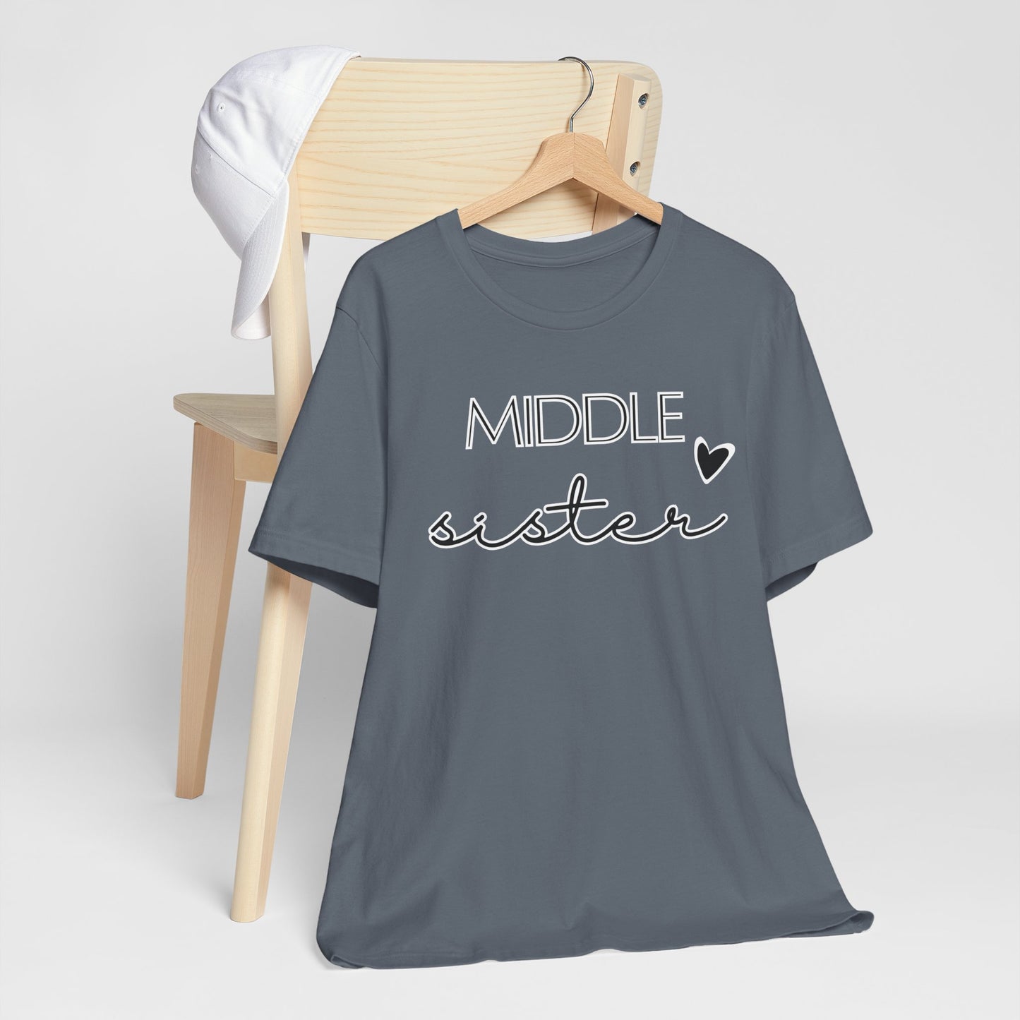 Middle Sister Jersey Short Sleeve Tee