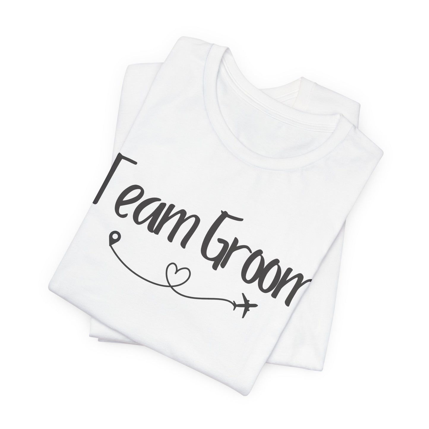 Team Groom Unisex Jersey Short Sleeve Tee