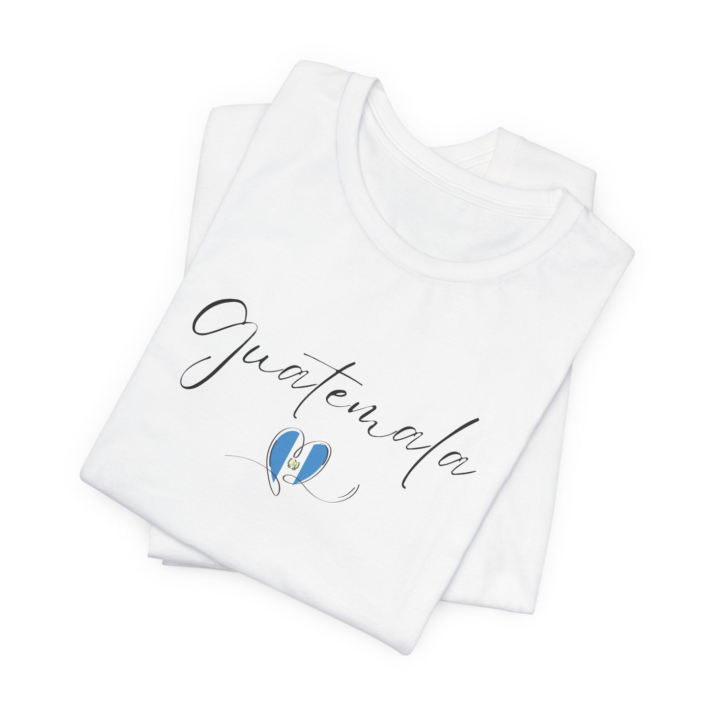 Guatemala Flag Unisex Jersey Short Sleeve Tee