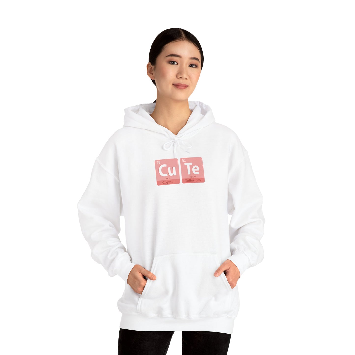 Cute Periodic Table Heavy Blend™ Hooded Sweatshirt
