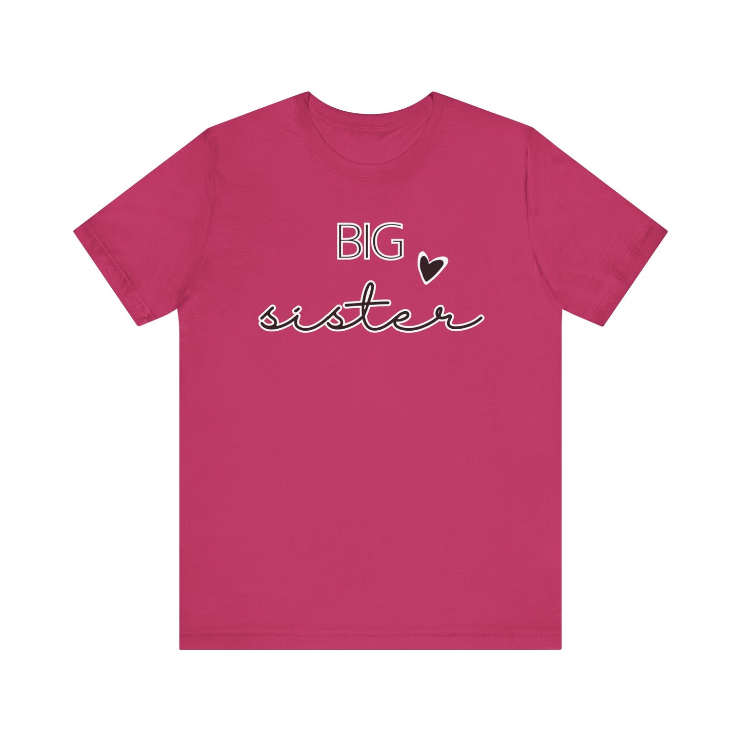 Big Sister Jersey Short Sleeve Tee