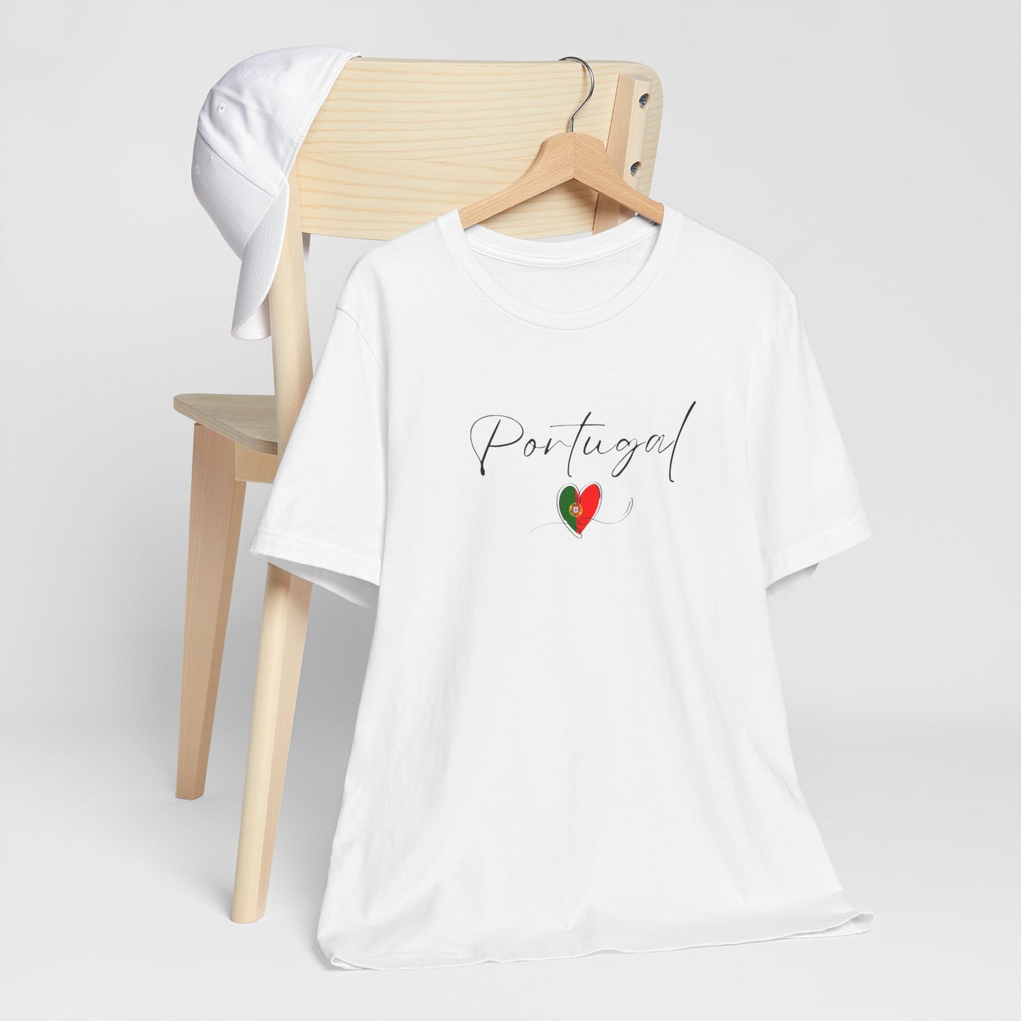 Portugal Flag Unisex Jersey Short Sleeve Tee