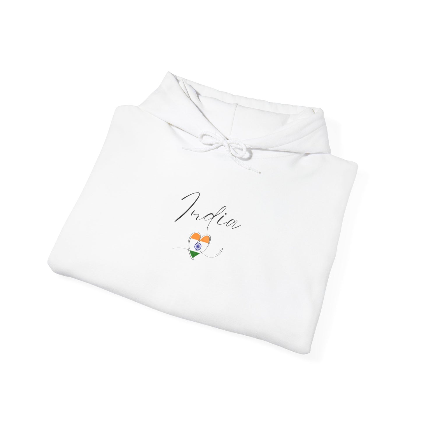 India Flag Unisex Heavy Blend™ Hooded Sweatshirt