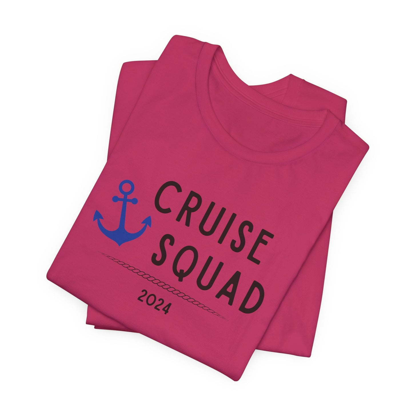 Blue Cruise Squad 2024 Unisex Jersey Short Sleeve Tee