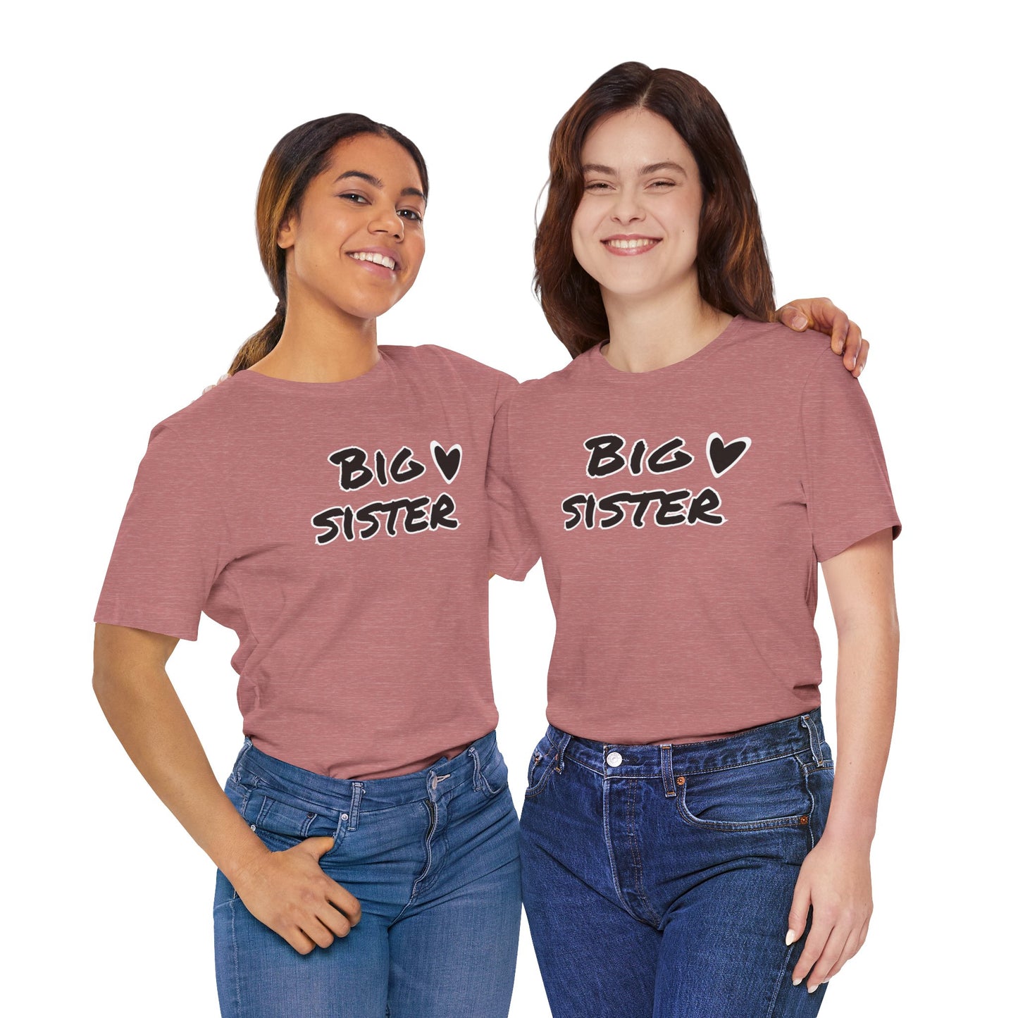 Big Sister Jersey Short Sleeve Tee
