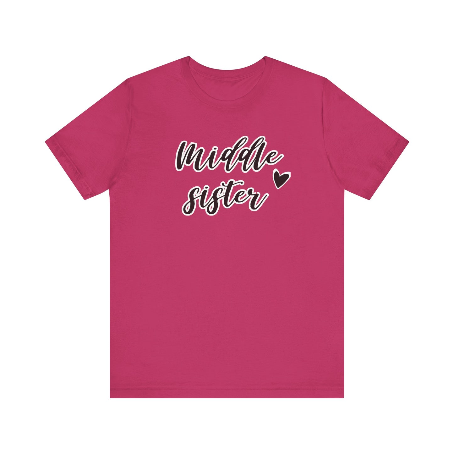 Middle Sister Jersey Short Sleeve Tee
