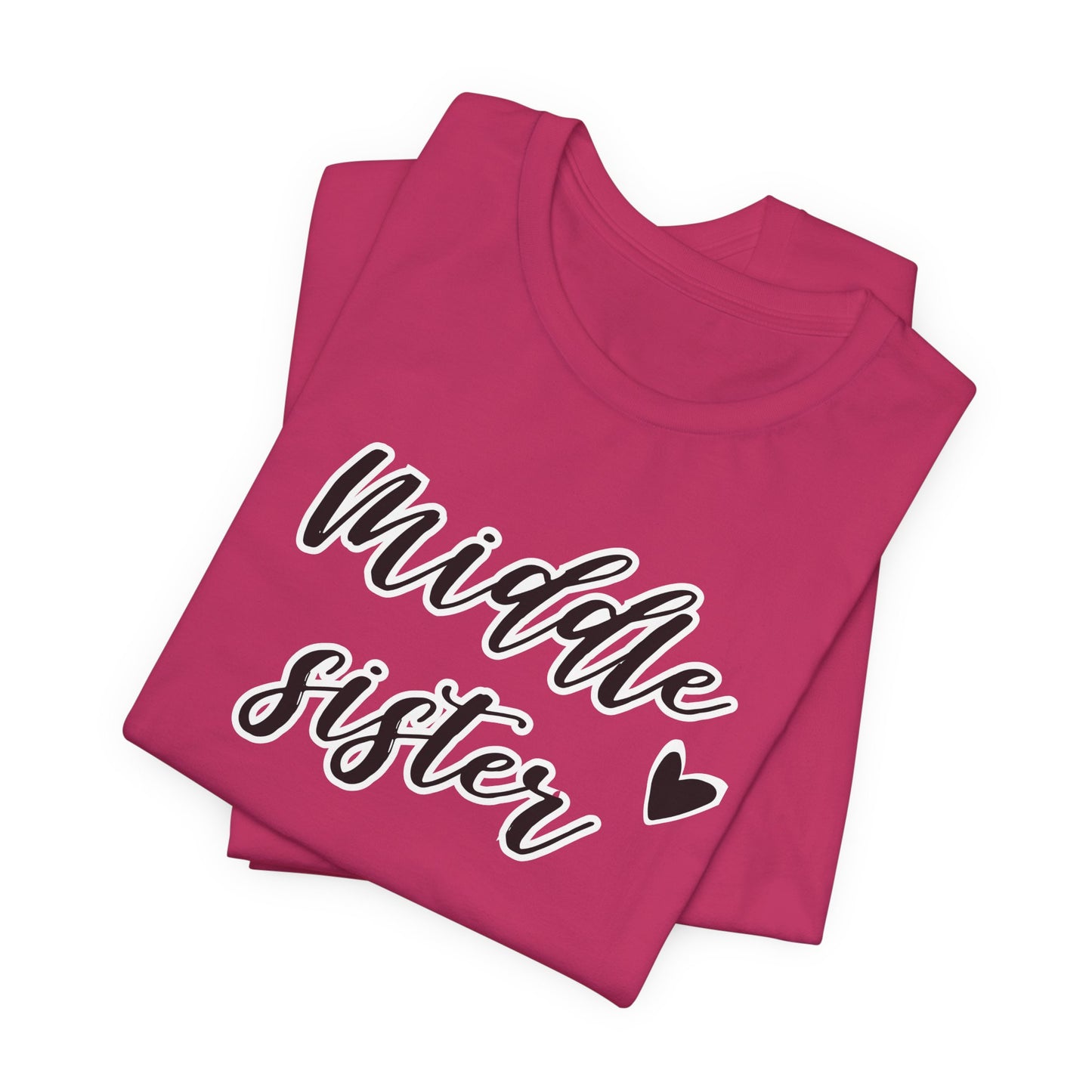 Middle Sister Jersey Short Sleeve Tee