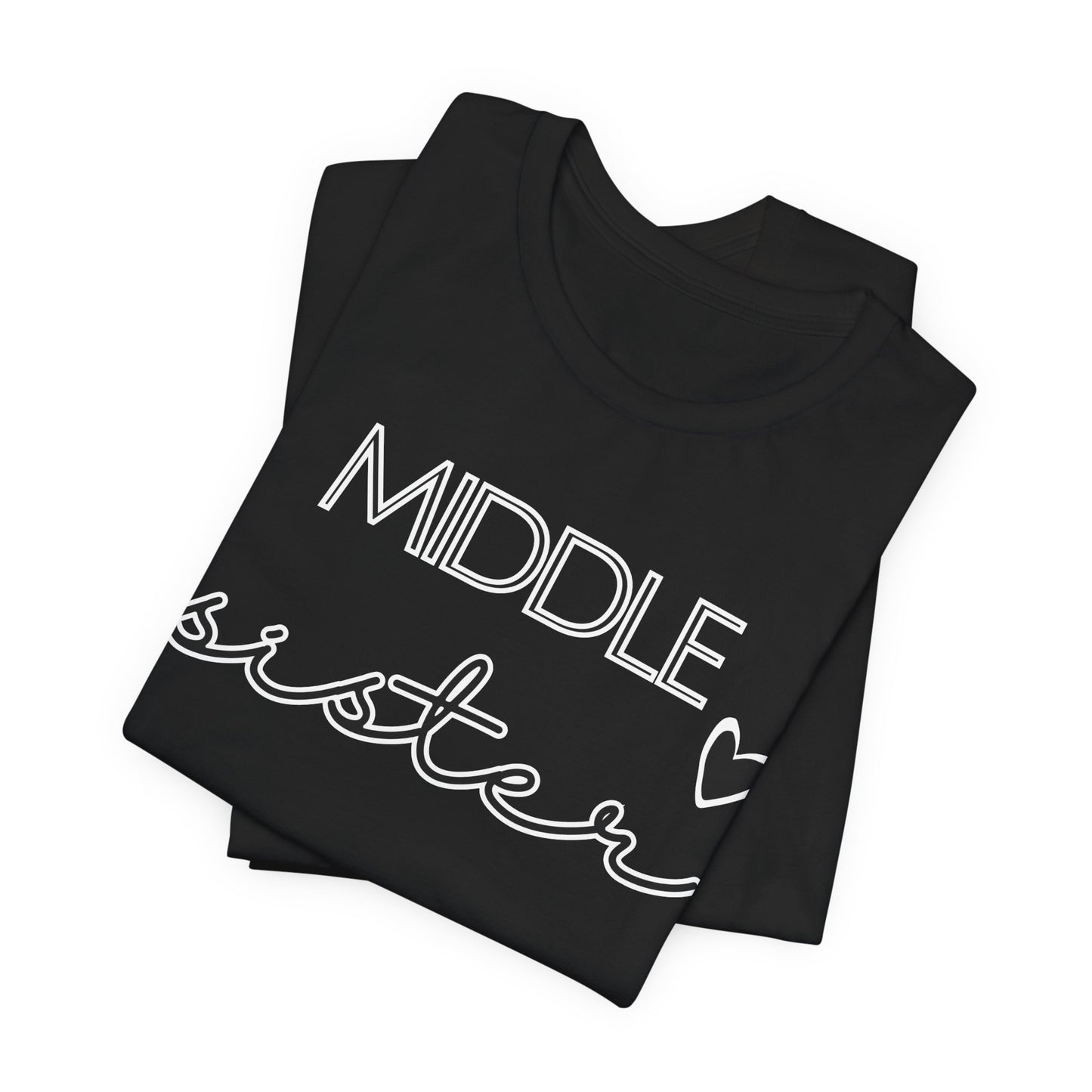 Middle Sister Jersey Short Sleeve Tee