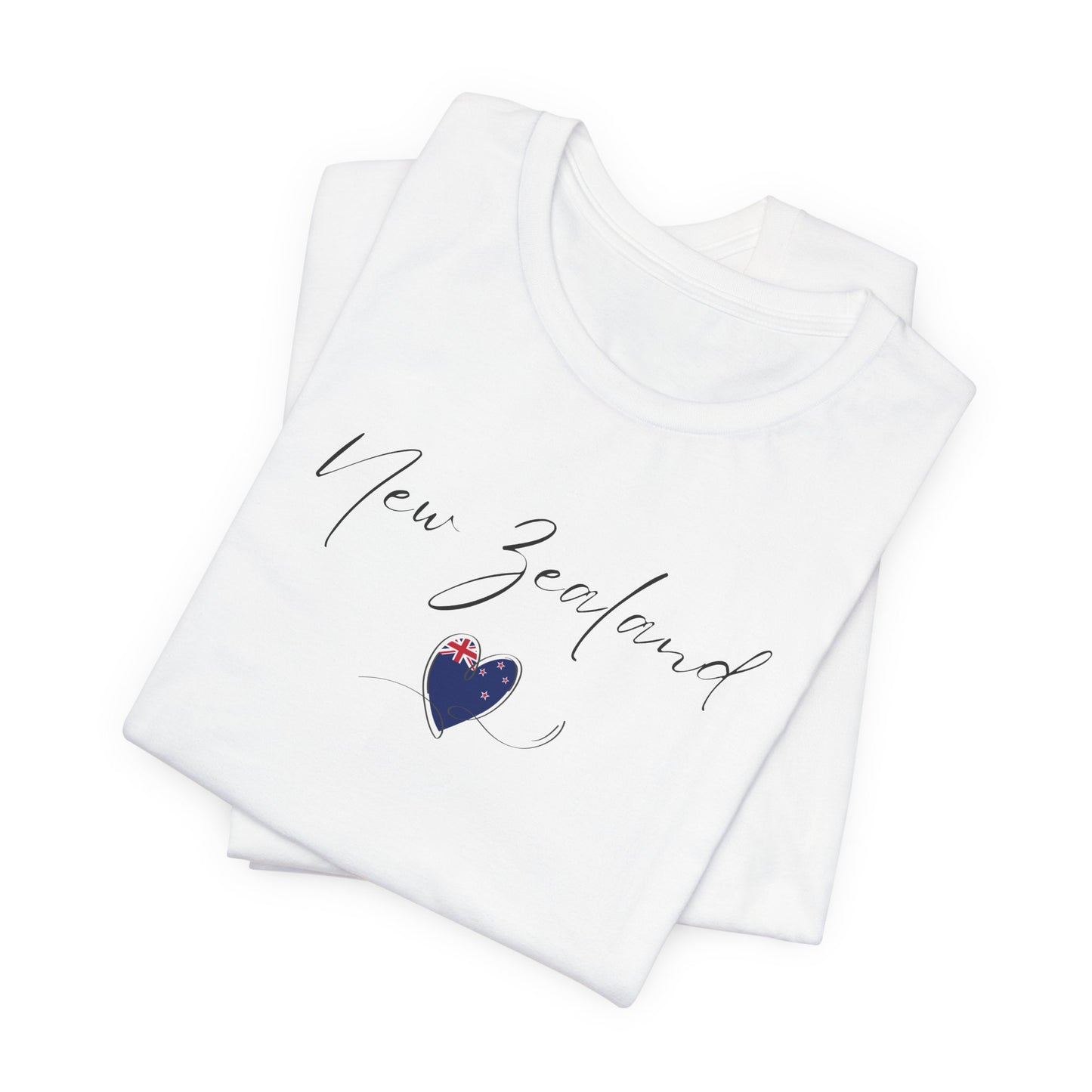 New Zealand Flag Unisex Jersey Short Sleeve Tee