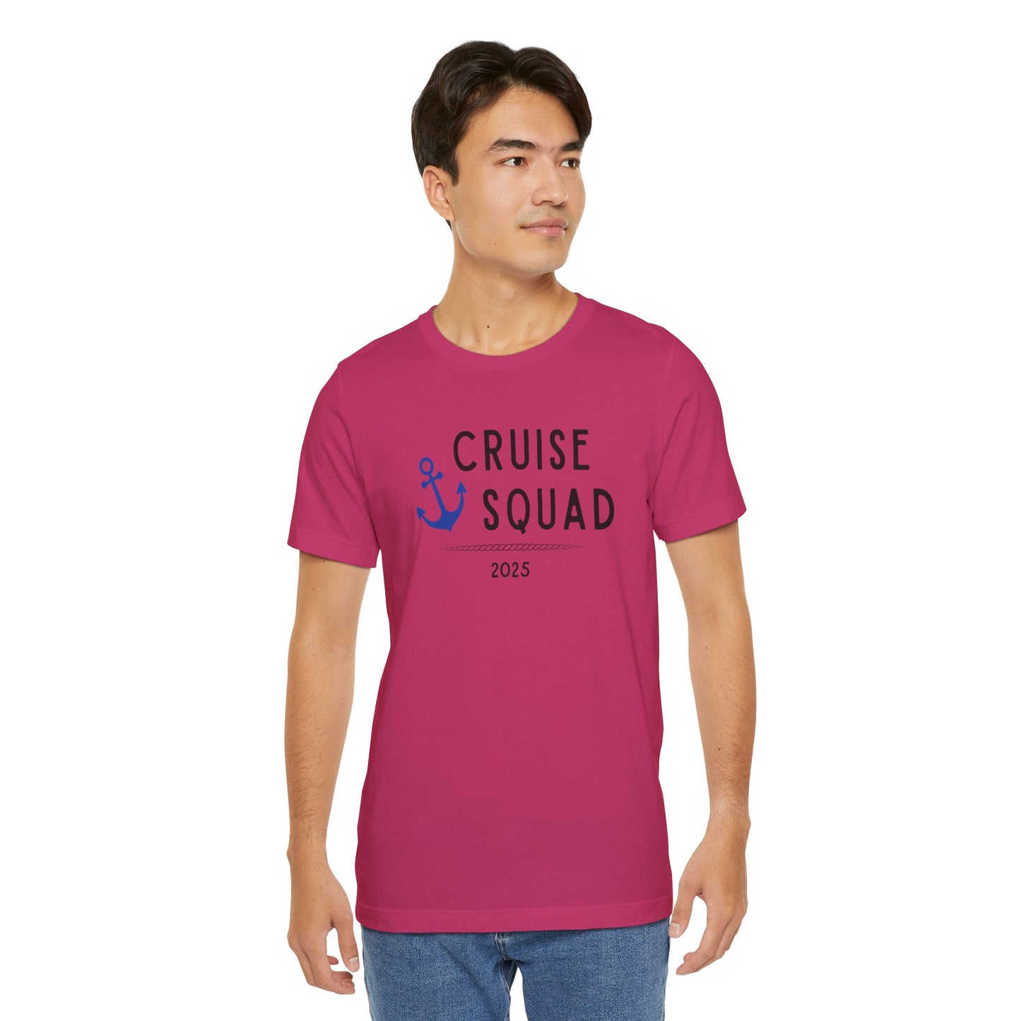 Blue Cruise Squad 2025 Unisex Jersey Short Sleeve Tee