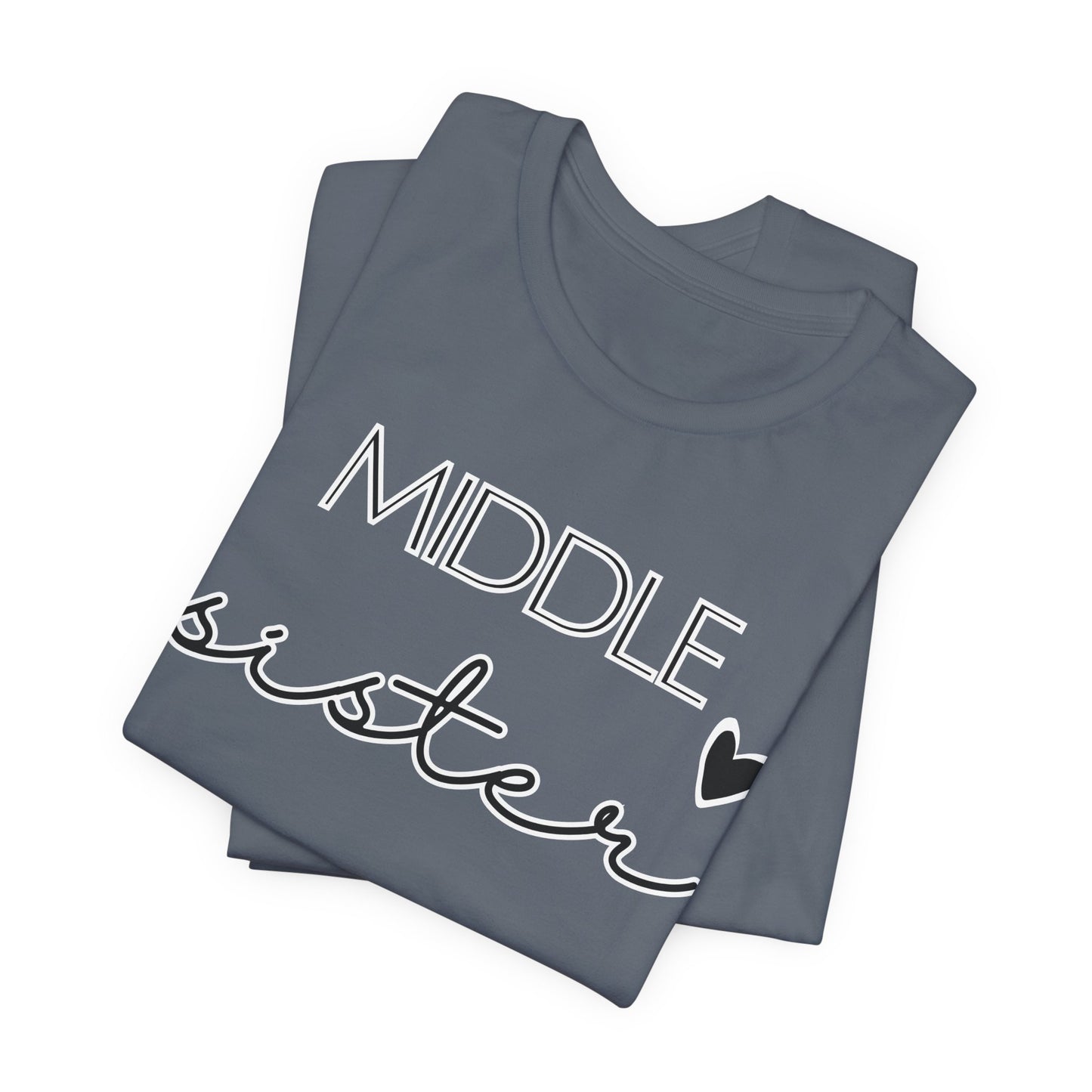 Middle Sister Jersey Short Sleeve Tee