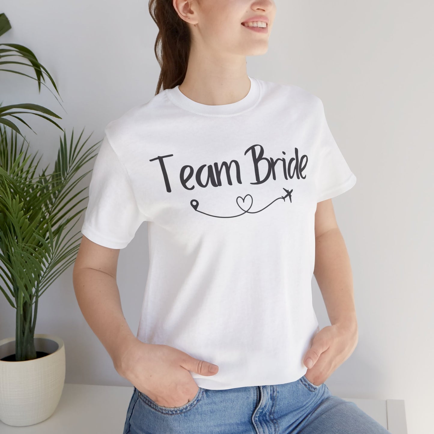 Team Bride Unisex Jersey Short Sleeve Tee