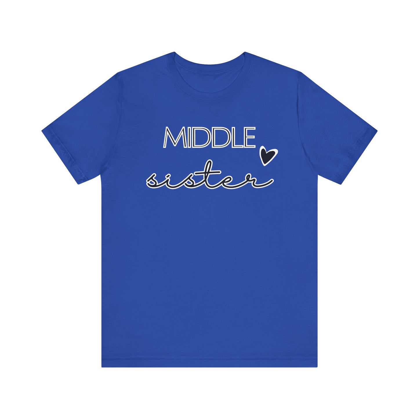 Middle Sister Jersey Short Sleeve Tee