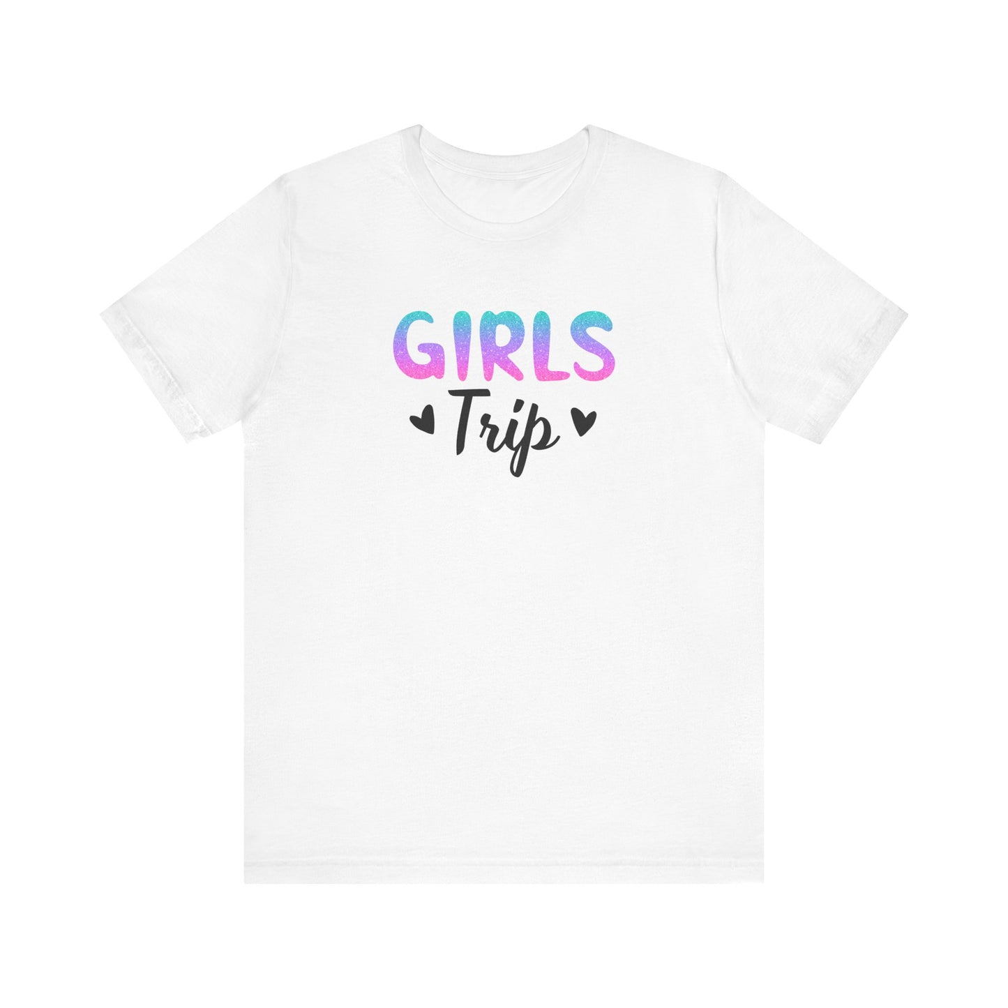Turquoise/Purple/Pink Girls Trip Jersey Short Sleeve Tee