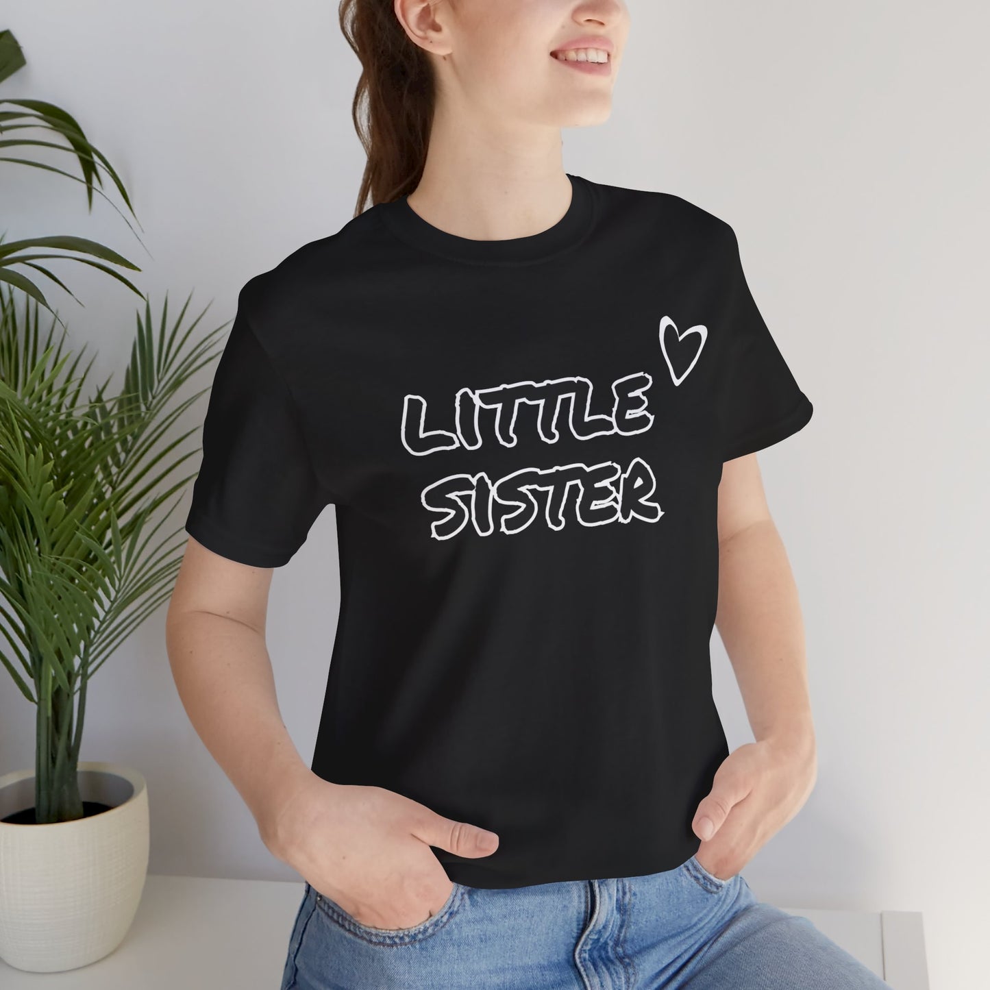 Little Sister Jersey Short Sleeve Tee