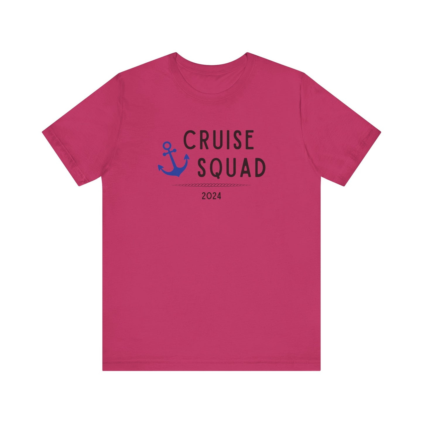 Blue Cruise Squad 2024 Unisex Jersey Short Sleeve Tee