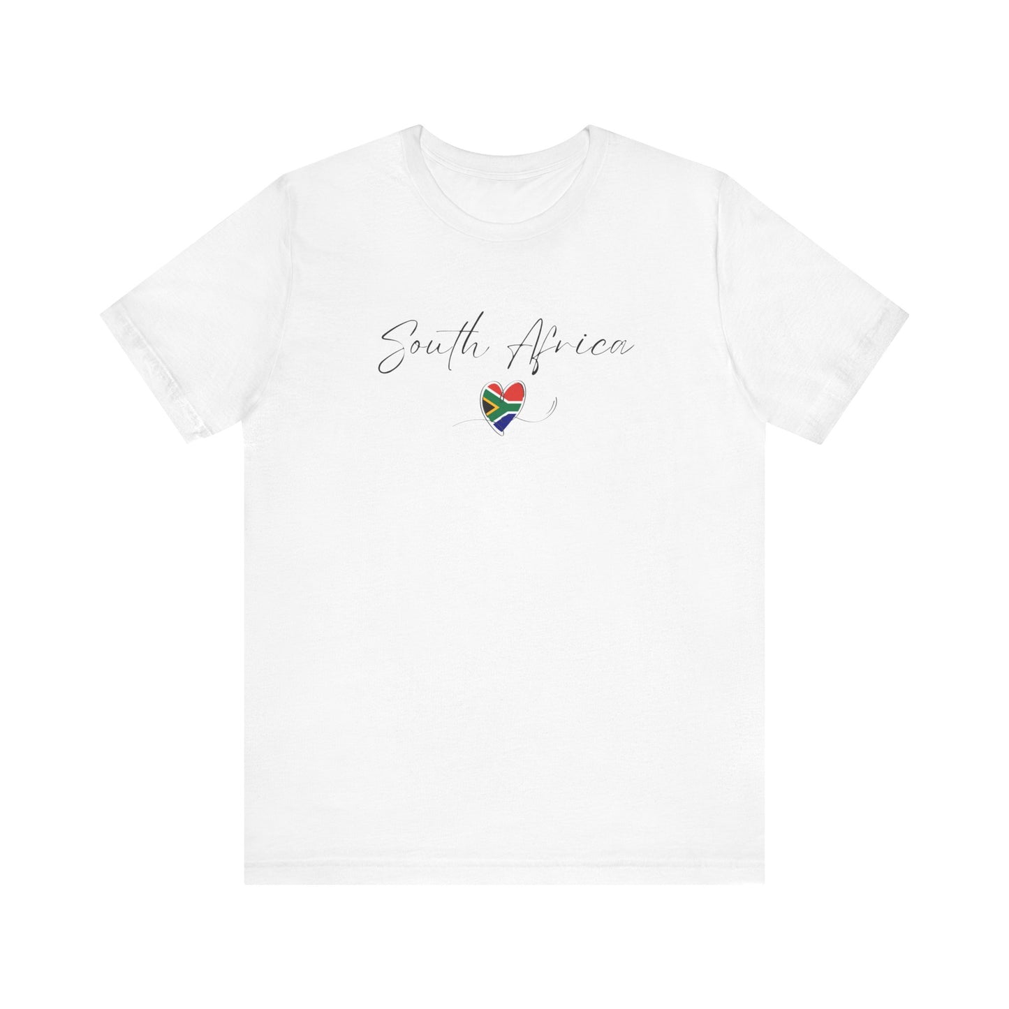 South Africa Flag Unisex Jersey Short Sleeve Tee