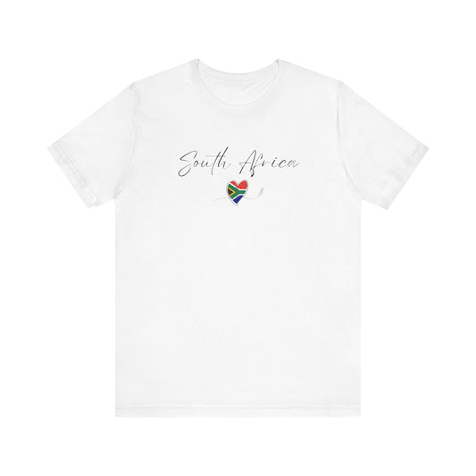 South Africa Flag Unisex Jersey Short Sleeve Tee