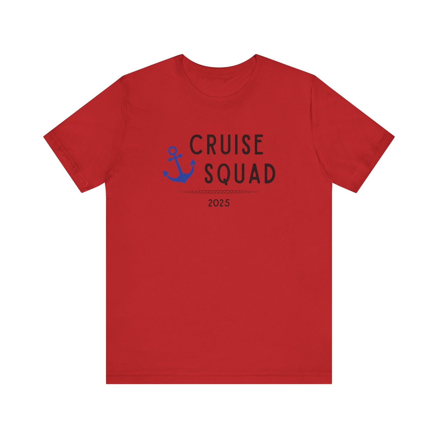 Blue Cruise Squad 2025 Unisex Jersey Short Sleeve Tee