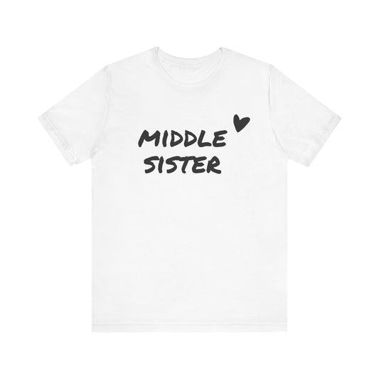 Middle Sister Jersey Short Sleeve Tee